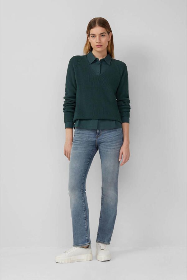 S.Oliver RED LABEL Regular fit gebreide pullover van katoenmix