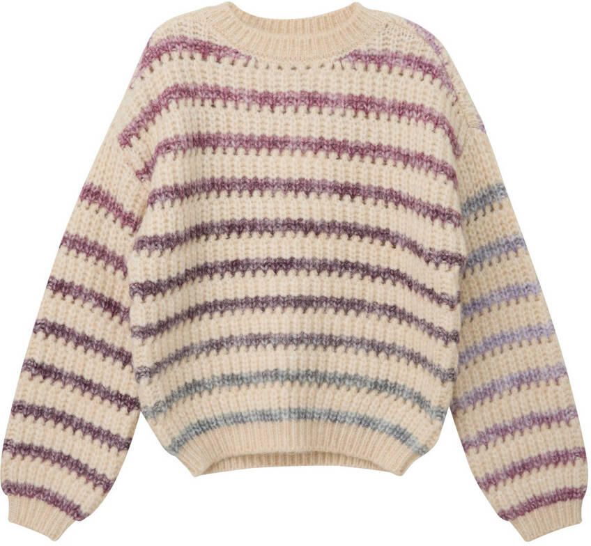 S.Oliver RED LABEL Loose fit gebreide pullover met all-over motief - Foto 2