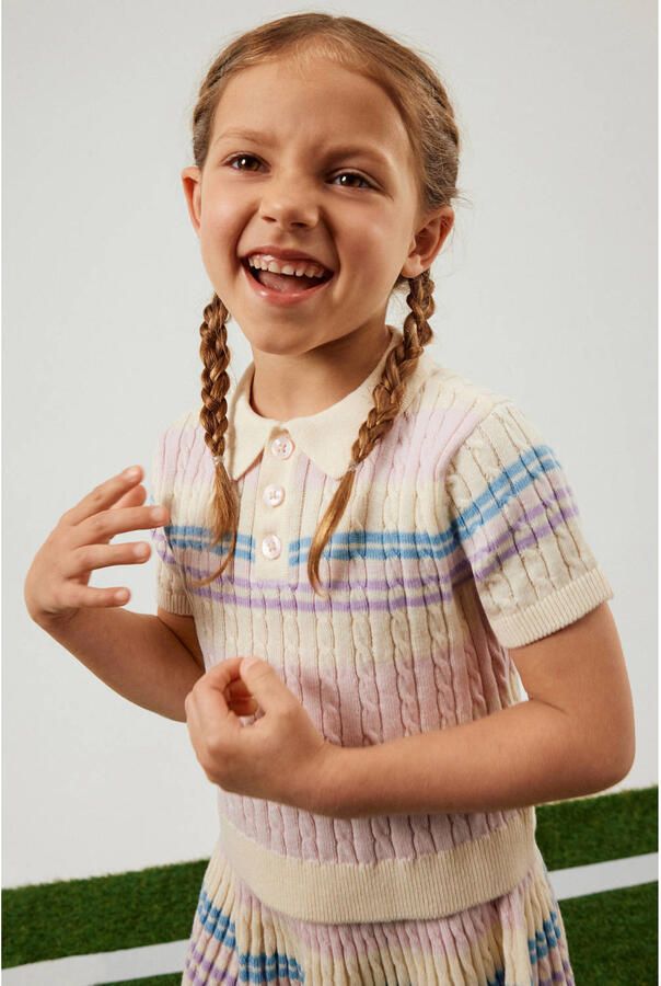 S.Oliver RED LABEL regular fit gebreid shirt van katoenmix - Foto 3