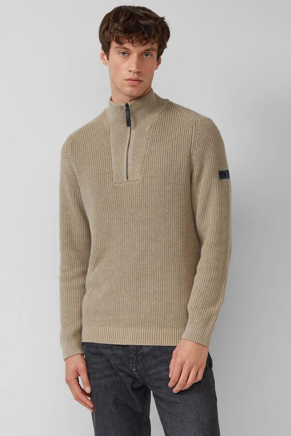 S.Oliver trui grof gebreid beige