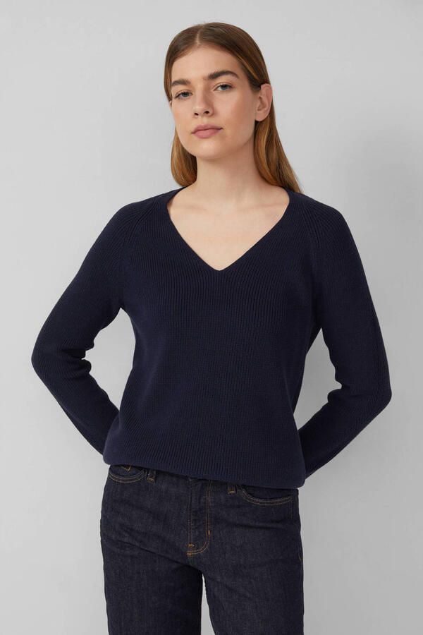 S.Oliver RED LABEL Regular fit gebreide pullover van katoenmix - Foto 3