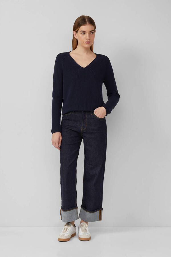 S.Oliver RED LABEL Regular fit gebreide pullover van katoenmix