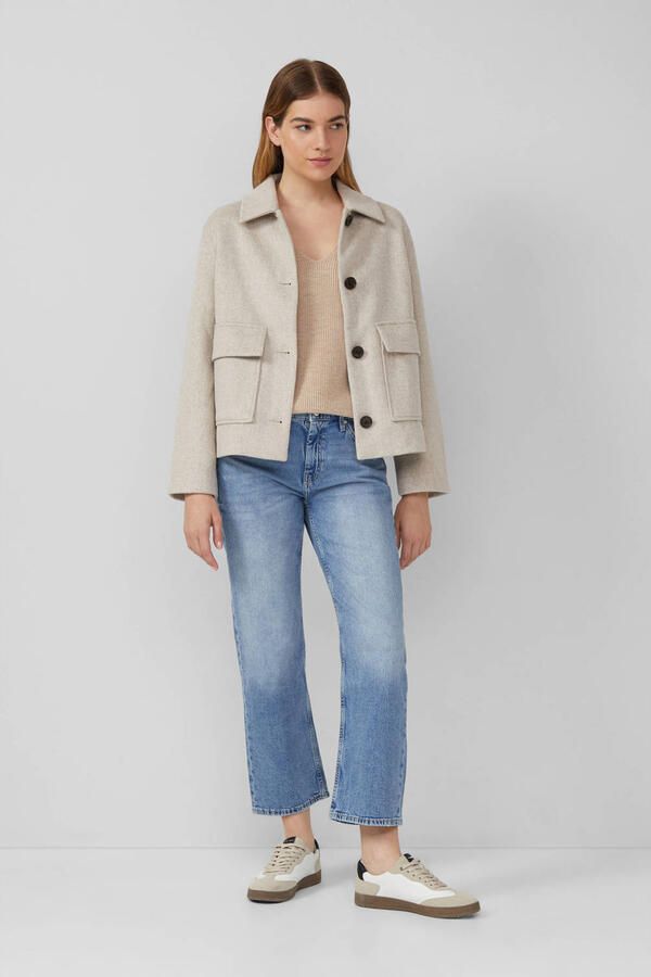 S.Oliver RED LABEL Regular fit gebreide pullover van katoenmix