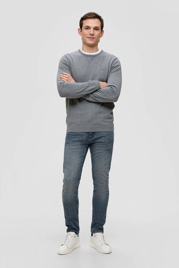 S.Oliver RED LABEL Gebreide pullover met labelstitching - Foto 2