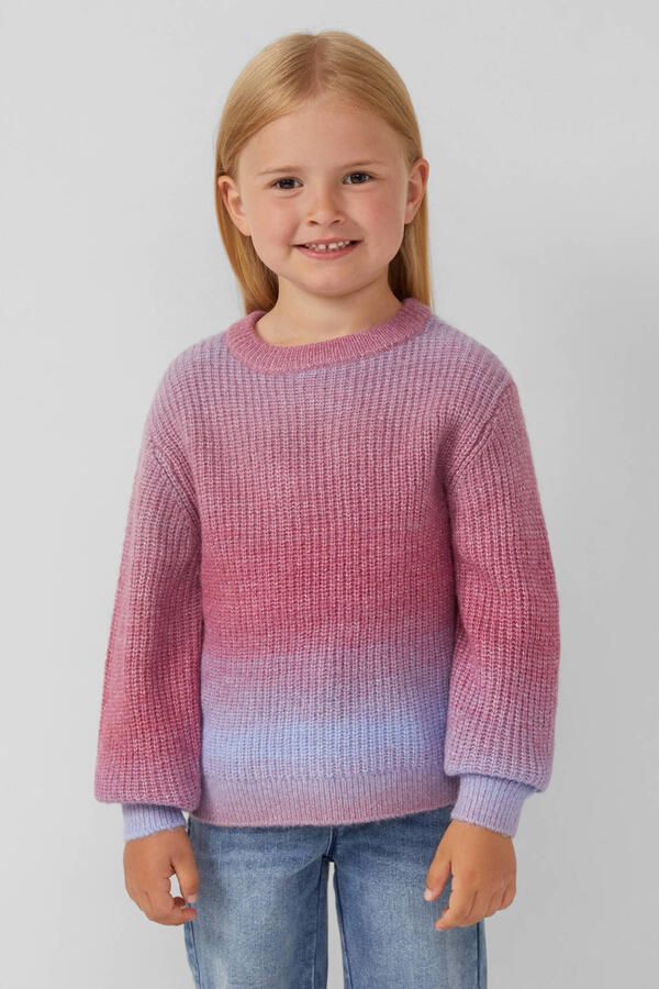 S.Oliver RED LABEL Regular fit gebreide pullover met kleurverloop - Foto 2