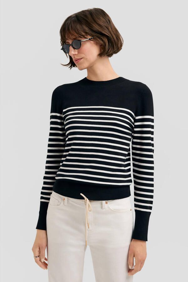 S.Oliver RED LABEL Regular fit gebreide pullover van viscosemix