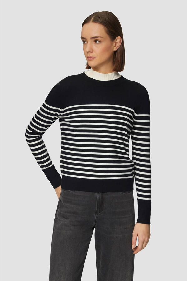 S.Oliver RED LABEL Regular fit gebreide pullover van viscosemix - Foto 2