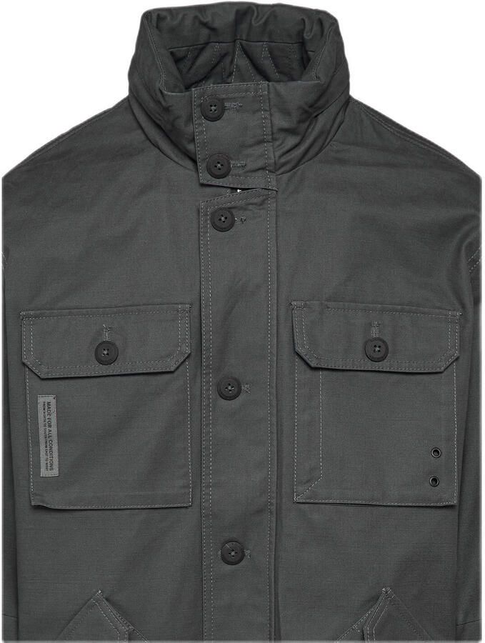 S.Oliver RED LABEL Regular fit bomberjack in utility-stijl met capuchon in de kraag