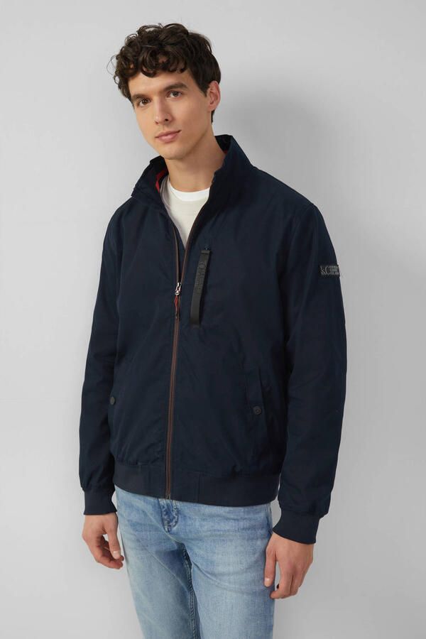 S.Oliver RED LABEL Regular fit outdoorjack met opstaande kraag en contrasterende details - Foto 2