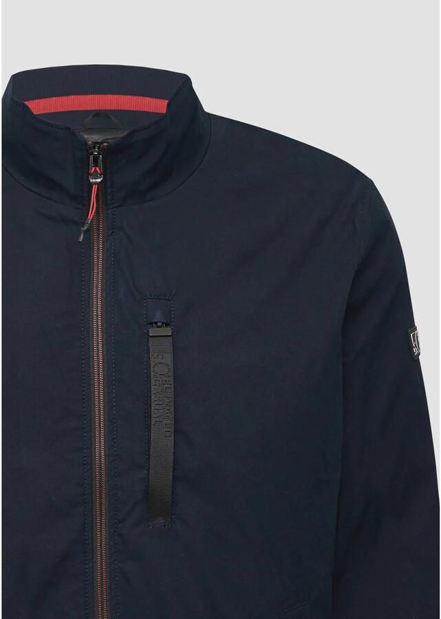 S.Oliver RED LABEL Regular fit outdoorjack met opstaande kraag en contrasterende details