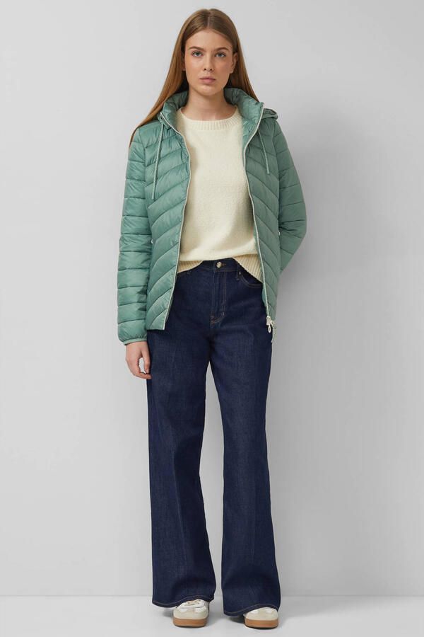 S.Oliver RED LABEL Regular Fit gewatteerde jas met afneembare capuchon - Foto 3