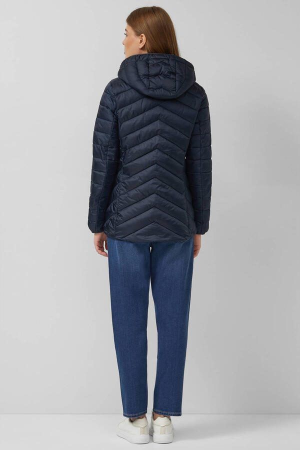 S.Oliver RED LABEL Regular Fit gewatteerde jas met afneembare capuchon - Foto 2