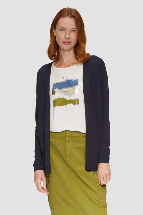 S.Oliver Vest Fijn breiwerk zonder sluiting - Foto 2