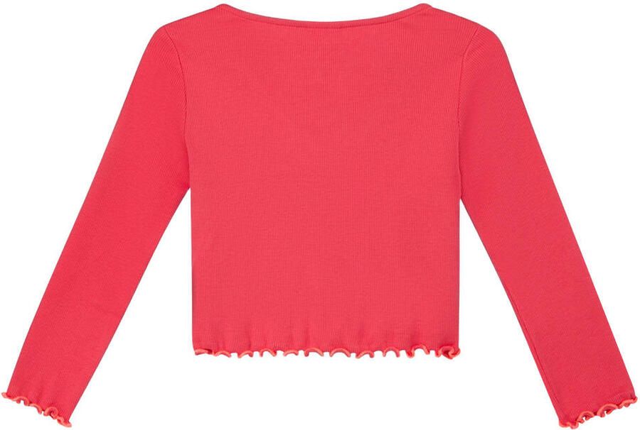 S.Oliver vest rib gebreid roze - Foto 2