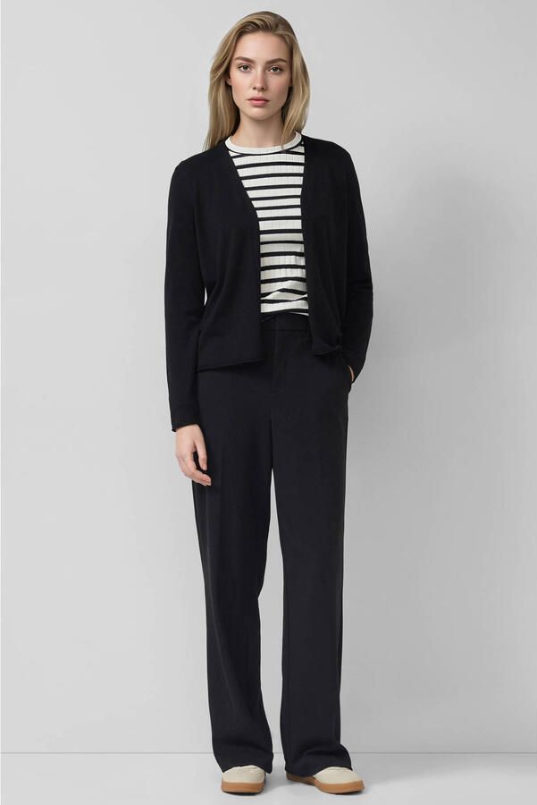 S.Oliver RED LABEL regular fit vest van een katoen-viscosemix - Foto 2