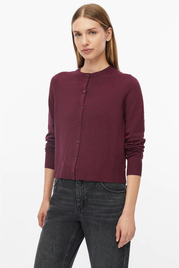 S.Oliver RED LABEL Regular fit gebreid jack van viscosemix