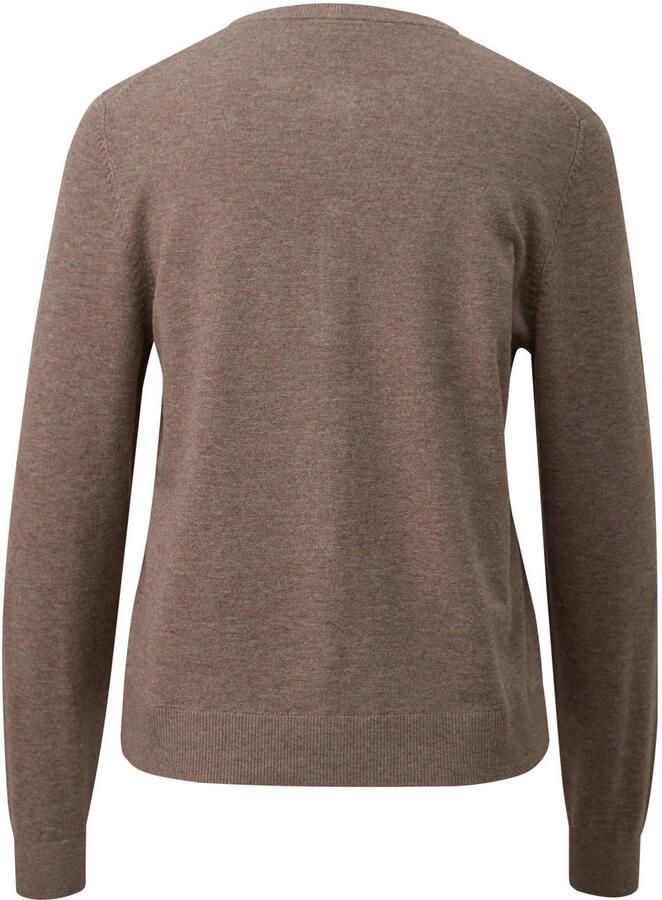 S.Oliver RED LABEL Regular fit gebreid jack van viscosemix - Foto 2