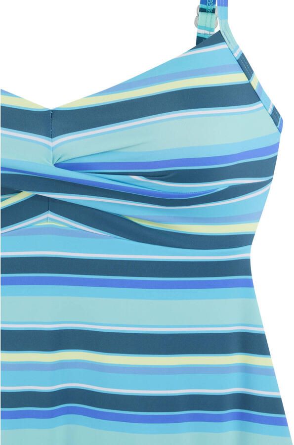 S.Oliver RED LABEL Beachwear Tankinitop met beugels Fun in een trendy streepdessin - Foto 2