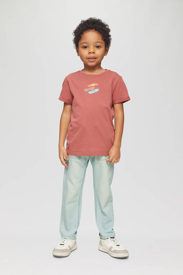 S.Oliver RED LABEL Regular fit jeansjogger van puur katoen model 'PETE' - Foto 2