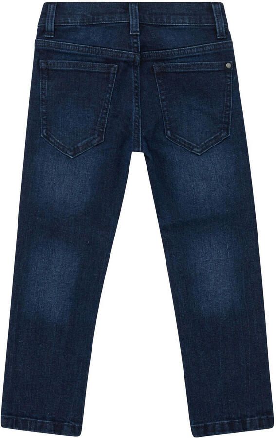 S.Oliver regular waist slim-fit jeans dark blue denim