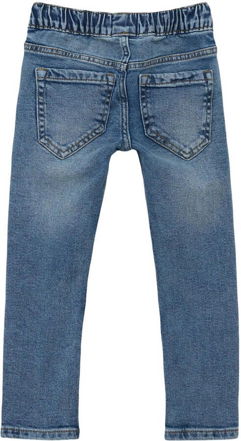S.Oliver RED LABEL Slim fit jeans met elastische band en tunnelkoord - Foto 3