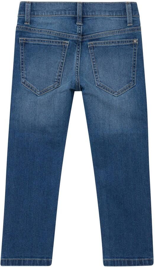 S.Oliver regular waist slim fit jeans medium blue denim