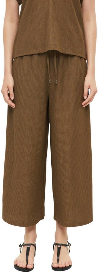 S.Oliver RED LABEL Loose fit broek met kreukeleffect