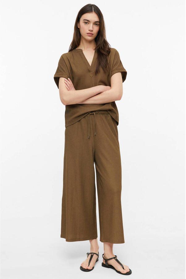 S.Oliver RED LABEL Loose fit broek met kreukeleffect - Foto 2