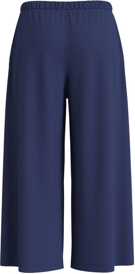 S.Oliver wide leg broek donkerblauw