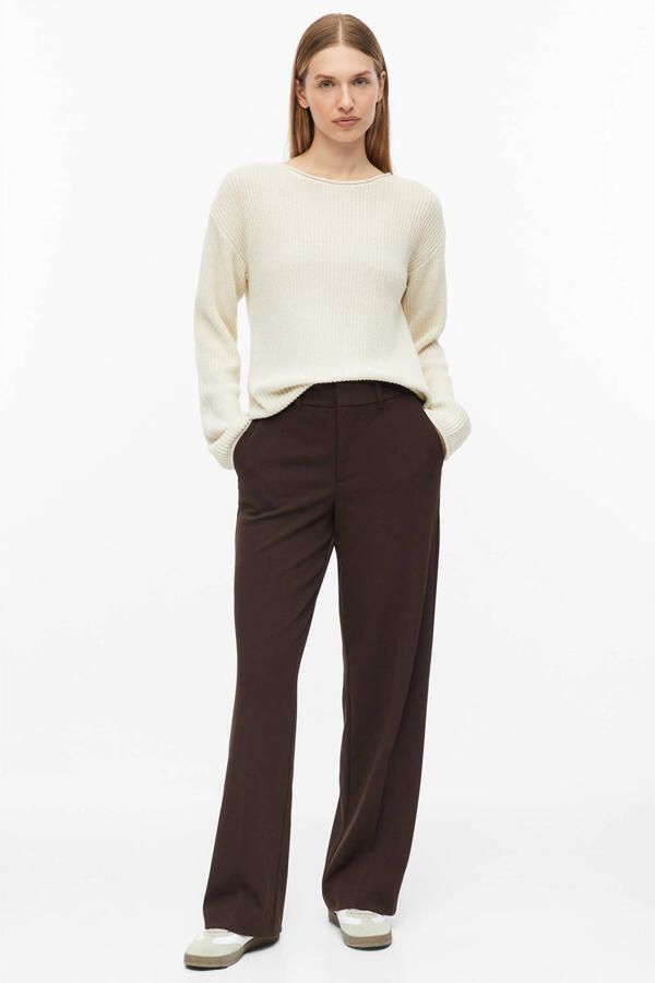 S.Oliver RED LABEL Wijdvallende broek met viscose - Foto 2