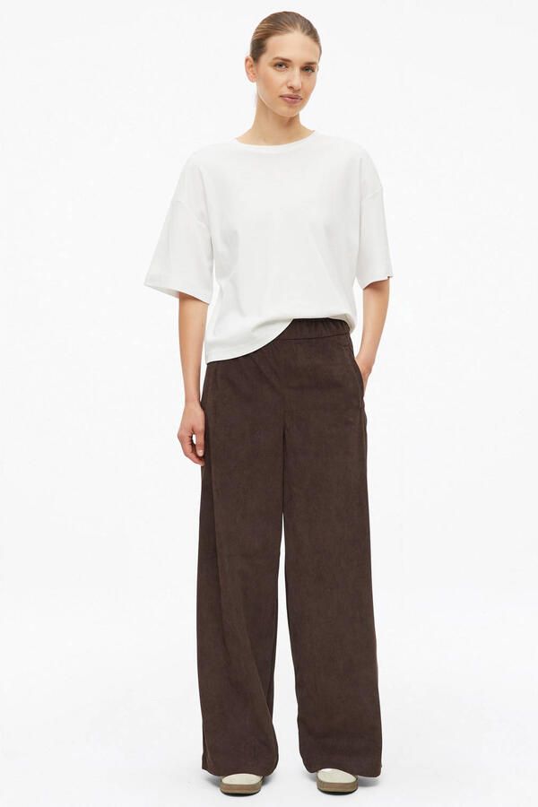 S.Oliver RED LABEL Stoffen broek met corduroy structuur