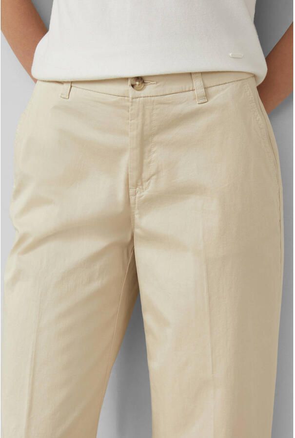 S.Oliver RED LABEL Wide leg culotte van katoenmix - Foto 2