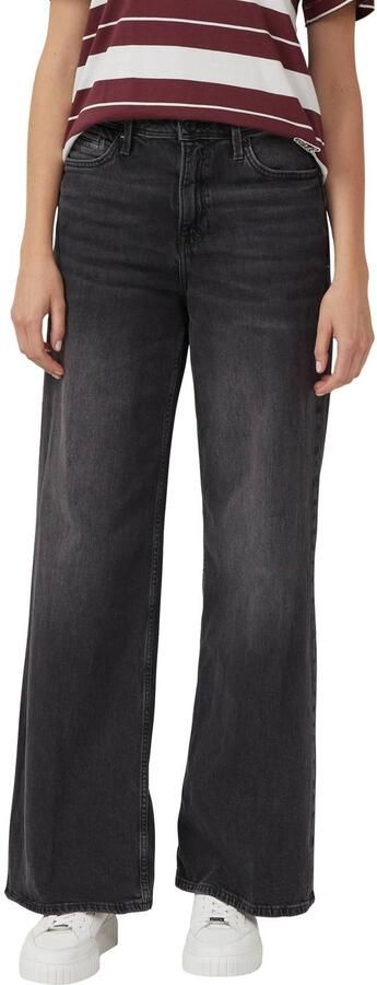 S.Oliver RED LABEL Wide fit jeans van katoenmix model 'SURI' - Foto 3