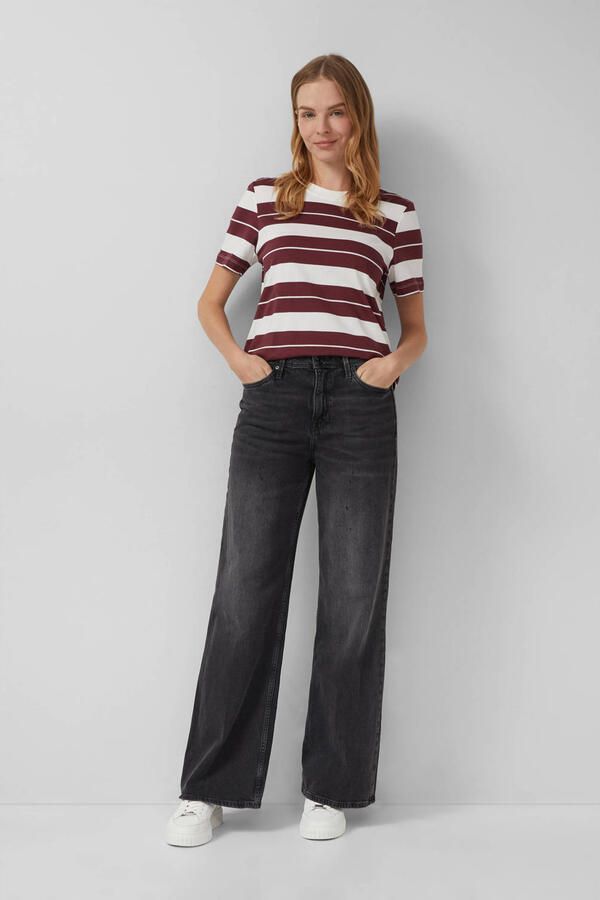 S.Oliver RED LABEL Wide fit jeans van katoenmix model 'SURI' - Foto 2