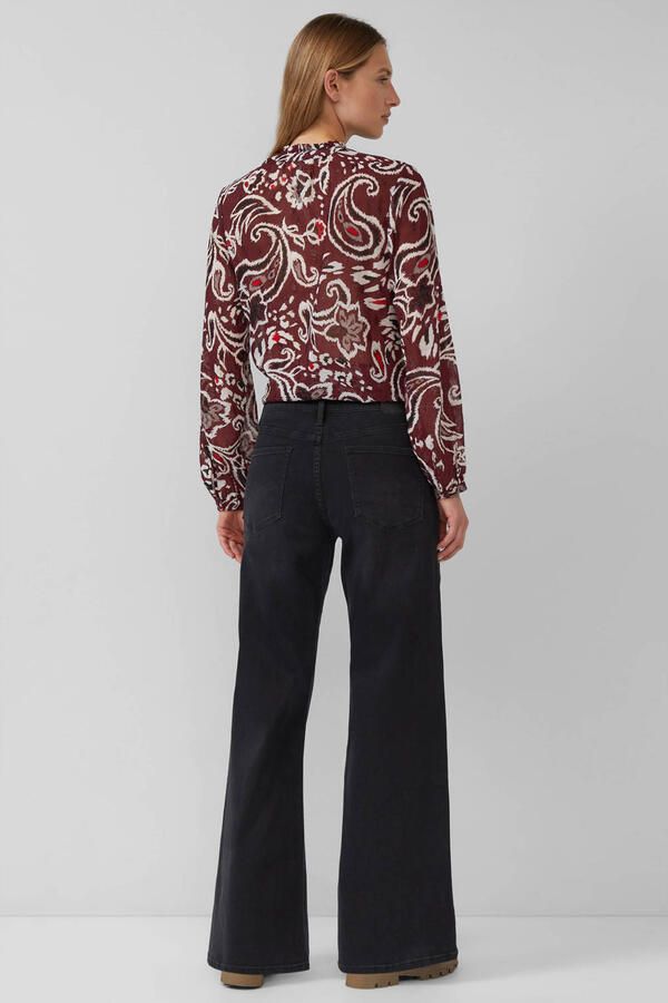 S.Oliver RED LABEL Wide leg bootcut jeans van katoenmix - Foto 2