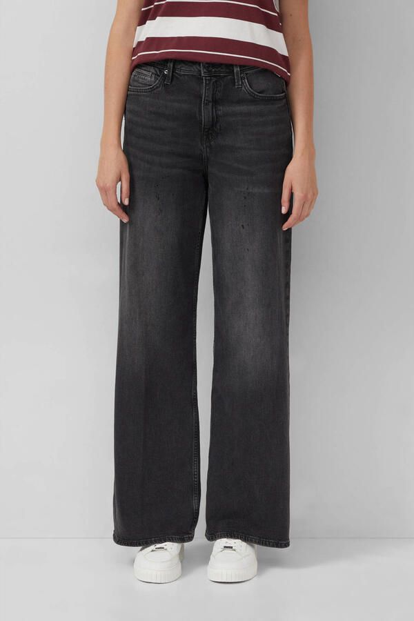 S.Oliver RED LABEL Wide fit jeans van katoenmix model 'SURI'
