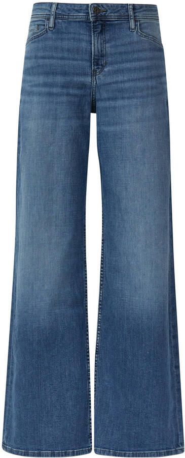 S.Oliver wide leg jeans medium blue denim