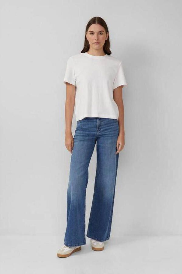 S.Oliver wide leg jeans medium blue denim