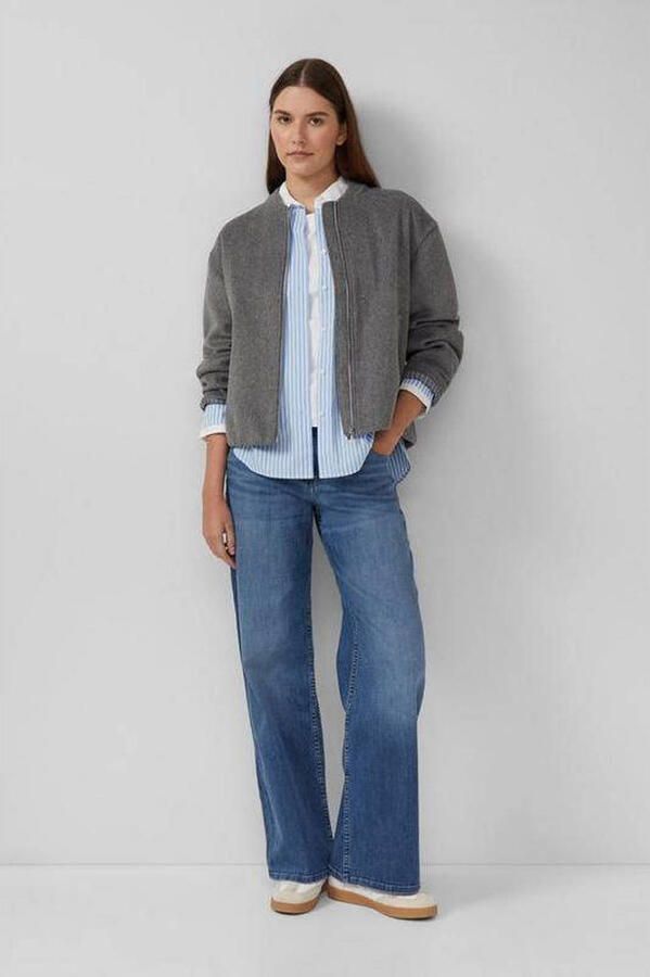 S.Oliver wide leg jeans medium blue denim - Foto 2