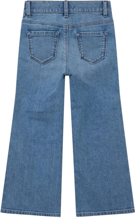 S.Oliver wide leg jeans mediumblauw