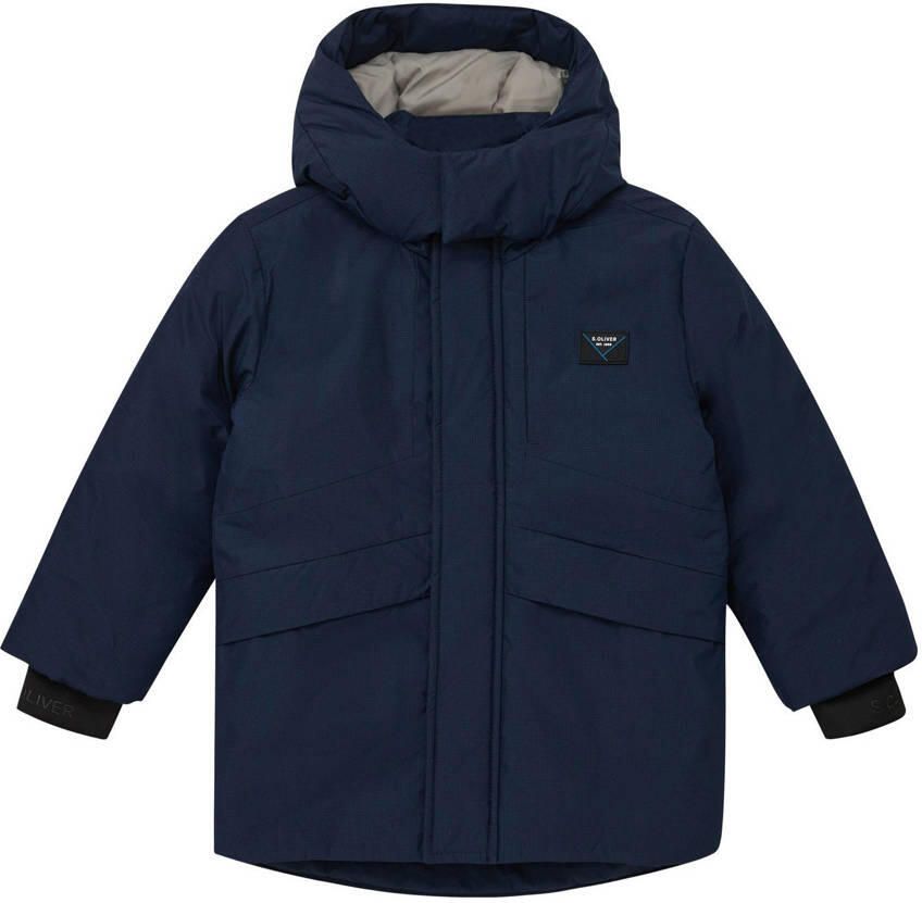 S.Oliver RED LABEL Regular fit parka met labelpatch