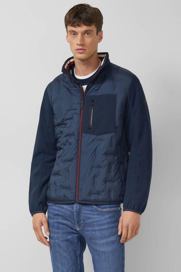 S.Oliver winterjas donkerblauw