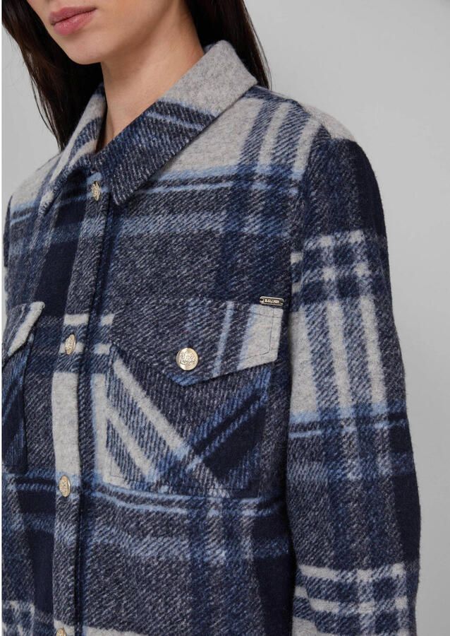 S.Oliver RED LABEL Regular fit wollen jack met sierknopen