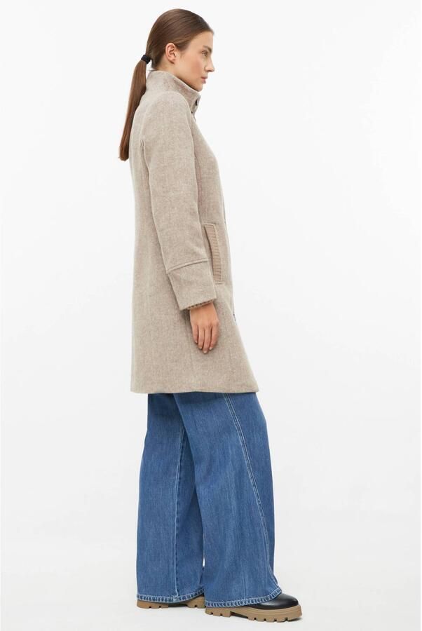 S.Oliver wollen wintermantel beige - Foto 2