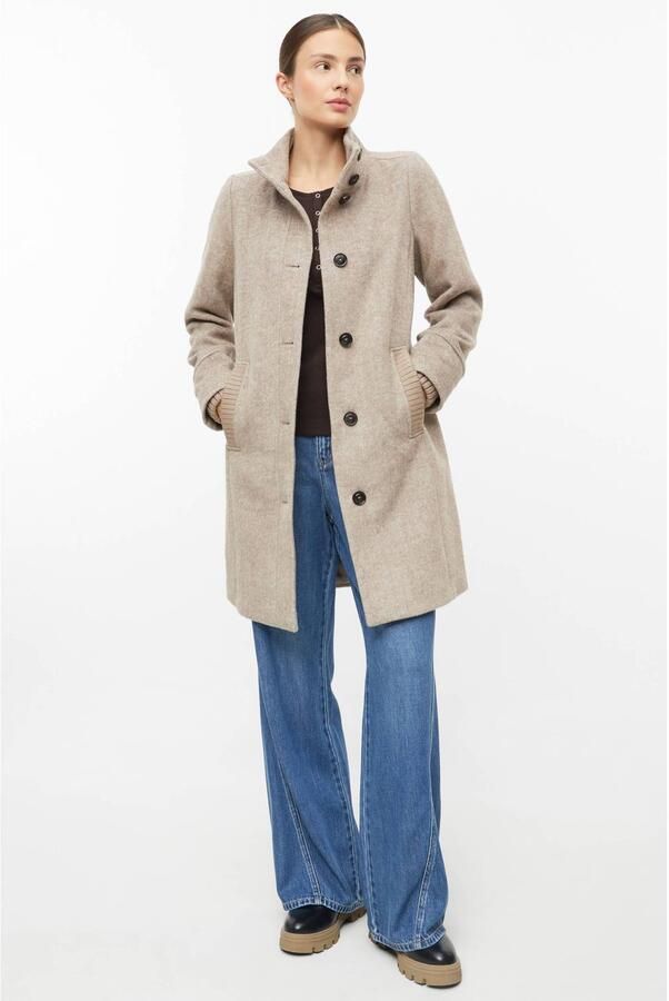 S.Oliver wollen wintermantel beige - Foto 3