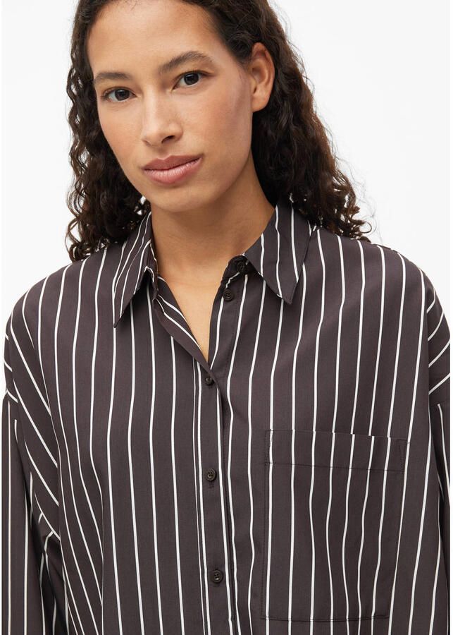 S.Oliver RED LABEL Regular fit blouse met lange mouwen met opgestikte borstzak - Foto 2