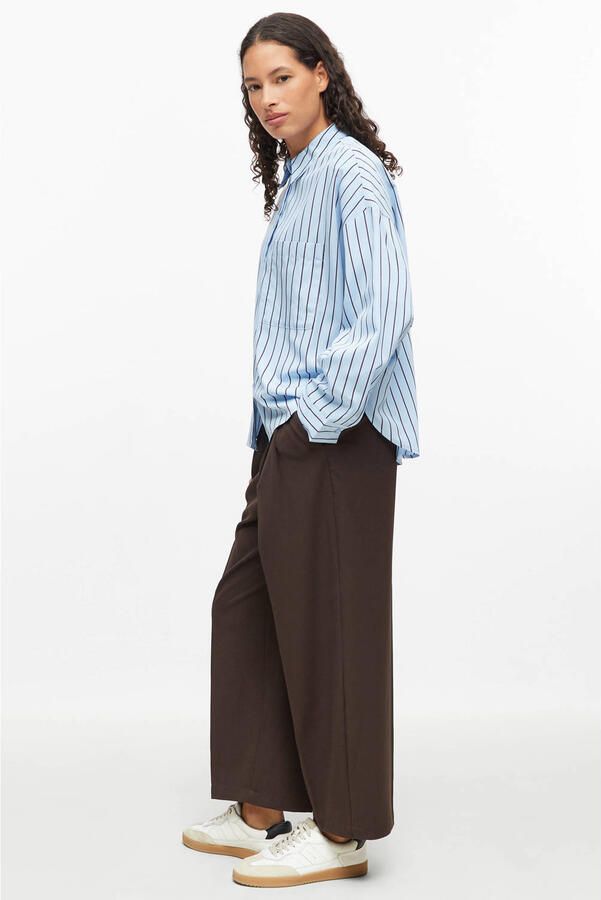 S.Oliver RED LABEL Regular fit blouse met lange mouwen met opgestikte borstzak - Foto 3