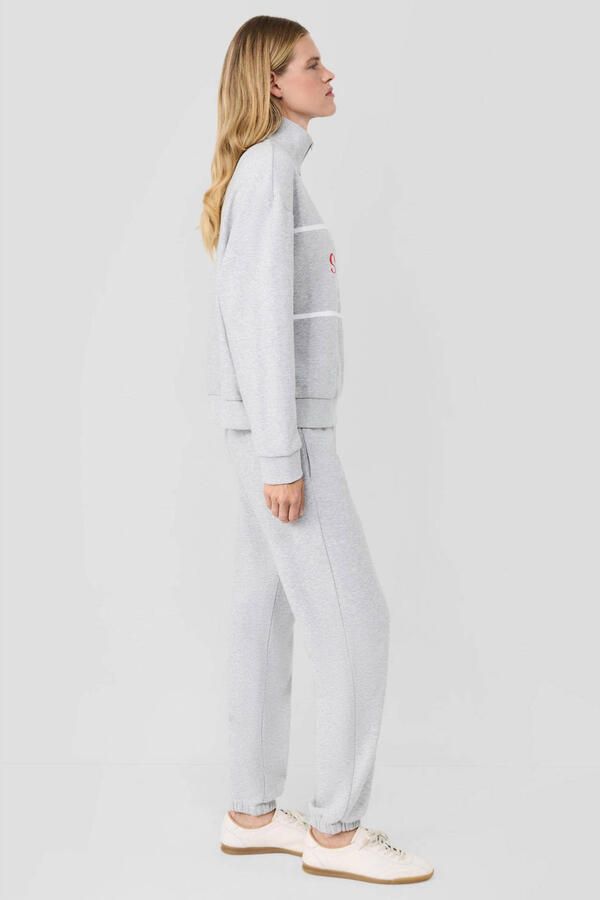 S.Oliver RED LABEL Relaxed fit sweatshirt van katoenmix s.Oliver x Heidi Klum - Foto 2