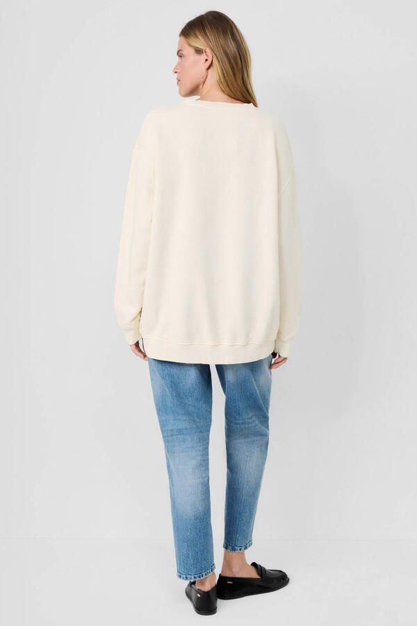 S.Oliver RED LABEL Relaxed fit sweatshirt van katoenmix s.Oliver x Heidi Klum - Foto 3