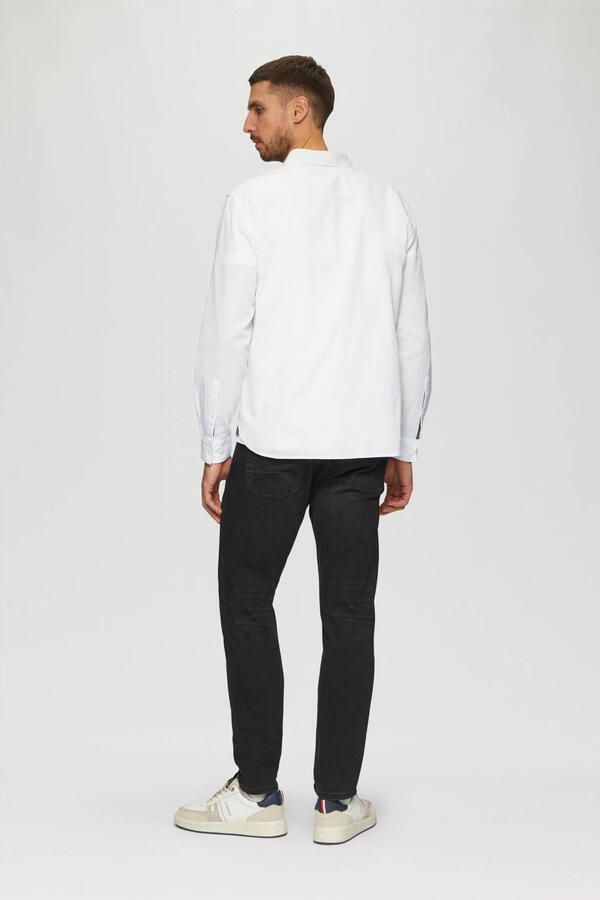 S.Oliver RED LABEL Regular fit vrijetijdsoverhemd van piqué van puur katoen - Foto 2